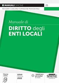 Manuale di diritto degli Enti locali