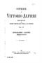 Opere di Vittorio Alfieri ristampate nel primo centenorio della sua morte ... 1903 07